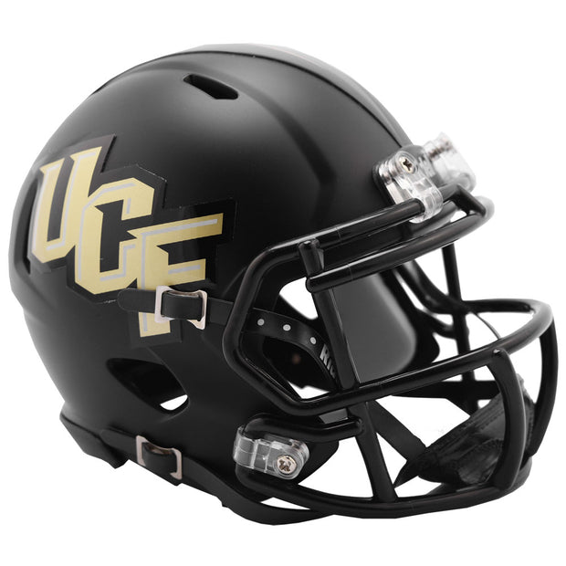 UCF Gold Knights Anthracite Riddell Speed Mini Football Helmet