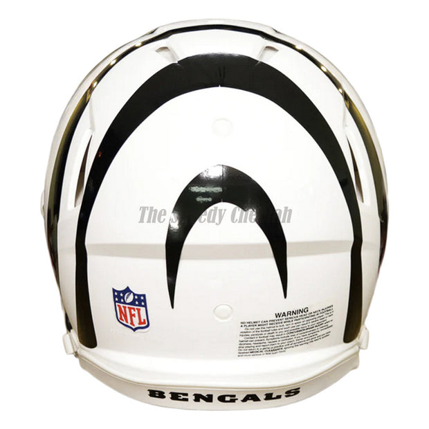 Cincinnati Bengals White Alternate Authentic Football Helmet