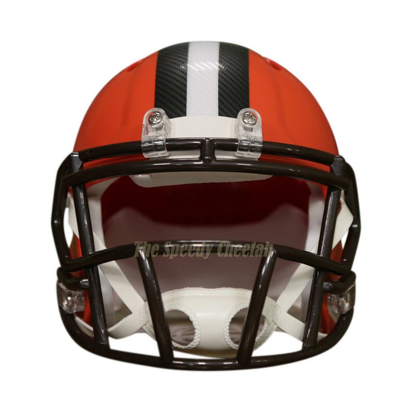 Cleveland Browns Riddell Speed Mini Helmet - Throwback 2020-2023