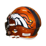 Denver Broncos Riddell Flash Replica Football Helmet