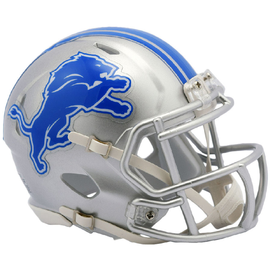 2017 football helmets Riddell NFL Detroit Lions Speed Mini Replica Helmet, OS player-derek-carr point chinstrap Toddler Bike Best Infant Size:22