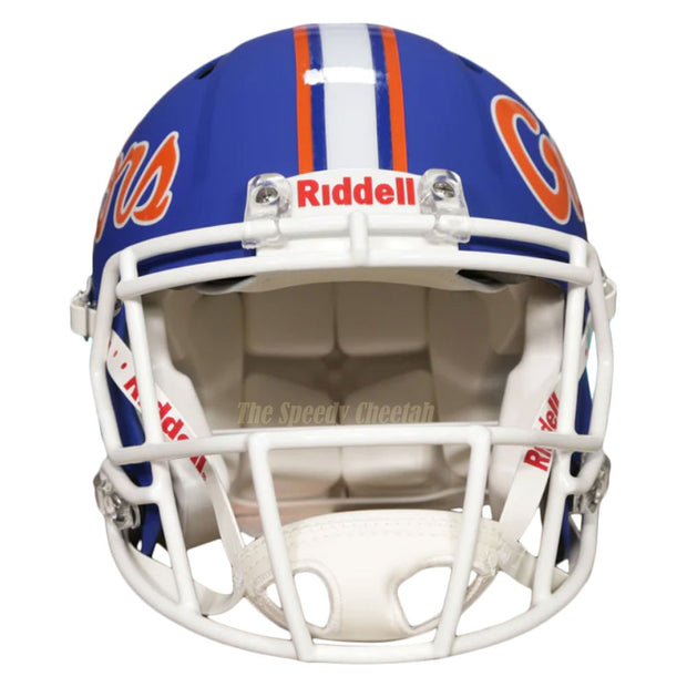 Florida Gators Blue Riddell Speed Authentic Football Helmet