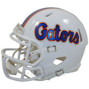 Florida Gators White Riddell Speed Mini Football Helmet