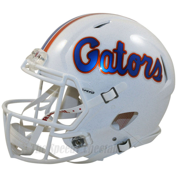 Florida Gators Chrome Decal Riddell Speed Authentic Football Helmet