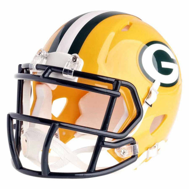 Green Bay Packers Riddell Speed Mini Football Helmet