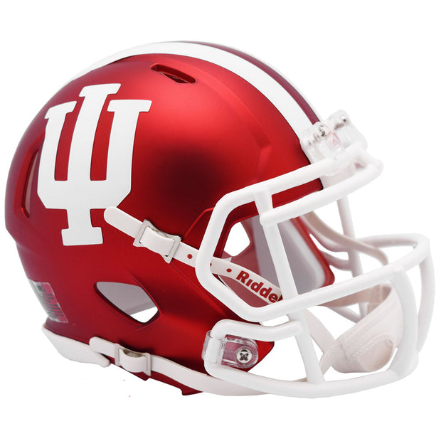 Indiana Hoosiers Anodized Riddell Speed Mini Football Helmet