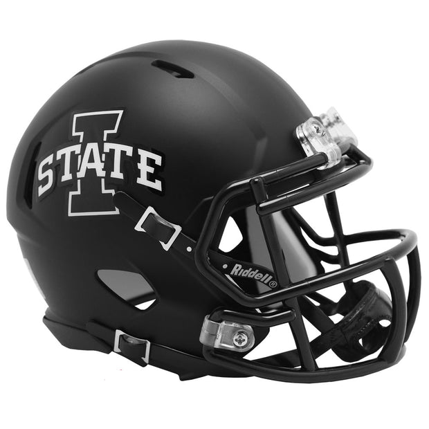 Iowa State Cyclones Black Riddell Speed Mini Football Helmet