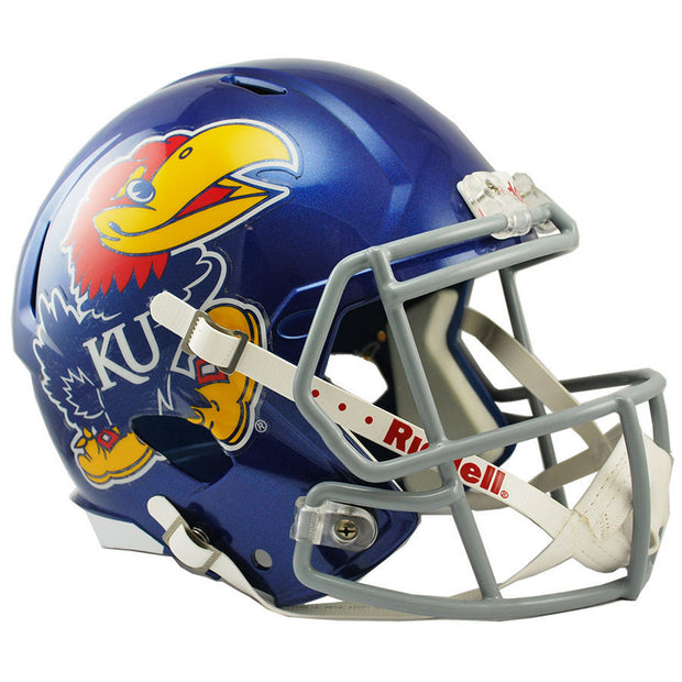 Kansas Jayhawks Riddell Speed Full Size Replica Football Helmet