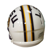 LSU Tigers White Riddell Speed Mini Football Helmet