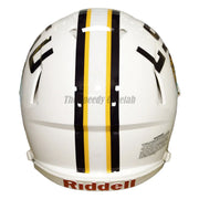 LSU Tigers White Riddell Speed Authentic Football Helmet