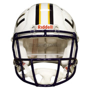 LSU Tigers White Riddell Speed Authentic Football Helmet