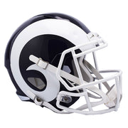 LA Rams White Riddell Speed Full Size Replica Football Helmet
