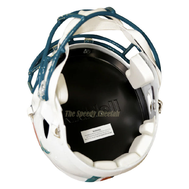 Miami Dolphins 1980-96 Riddell Throwback Replica Football Helmet