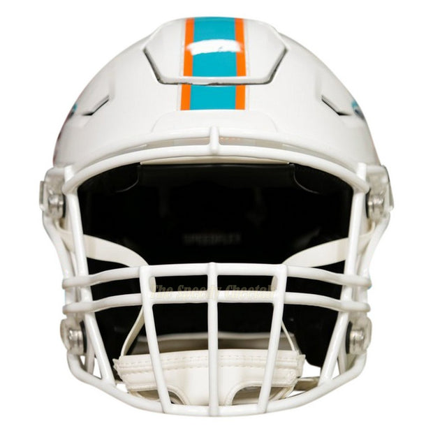 Miami Dolphins Riddell SpeedFlex Authentic Helmet Front View