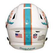 Miami Dolphins Riddell SpeedFlex Authentic Helmet Back View