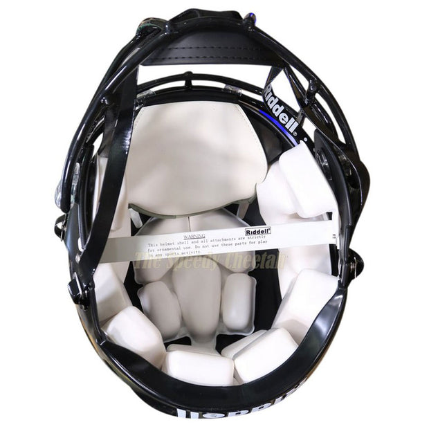 Miami Hurricanes Black Riddell Speed Authentic Football Helmet