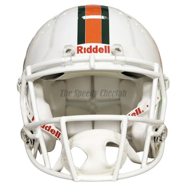 Miami Hurricanes Riddell Speed Authentic Football Helmet
