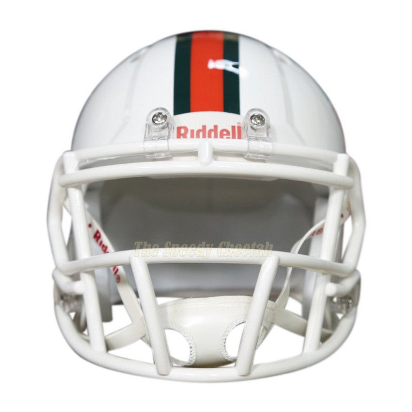Miami Hurricanes Riddell Speed Mini Helmet