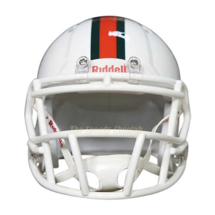 Miami Hurricanes Riddell Speed Mini Helmet