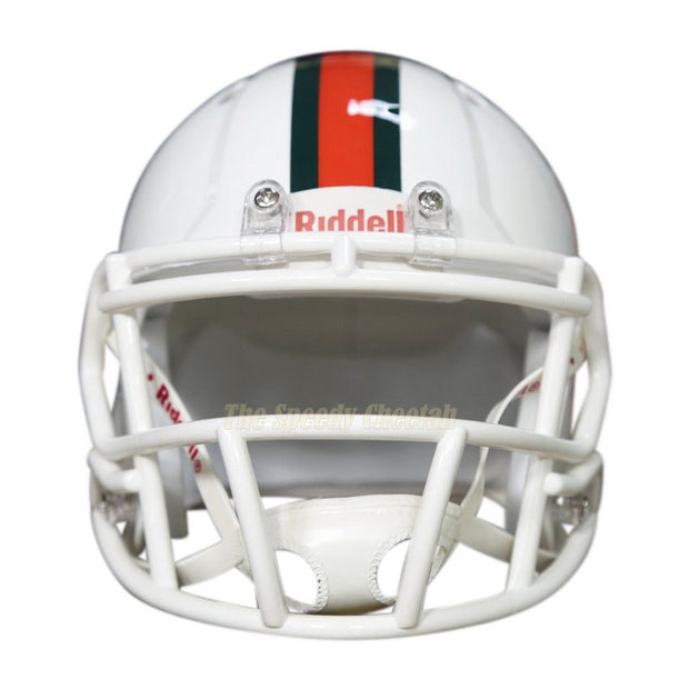 Miami Hurricanes Riddell Speed Mini Football Helmet