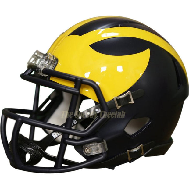 Michigan Wolverines Riddell Speed Mini Helmet