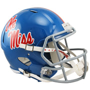 Ole Miss Rebels Powder Blue Speed Full Size Replica Football Helmet