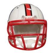 NC State Wolfpack Riddell Speed Mini Helmet - White Tuffy