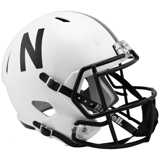 Nebraska Cornhuskers Black Speed Full Size Replica Football Helmet