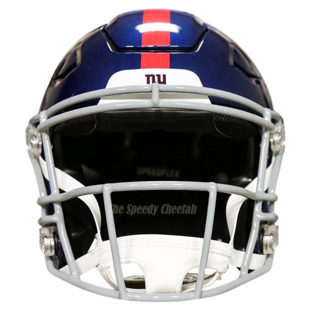 New York Giants Riddell SpeedFlex Authentic Helmet Front View