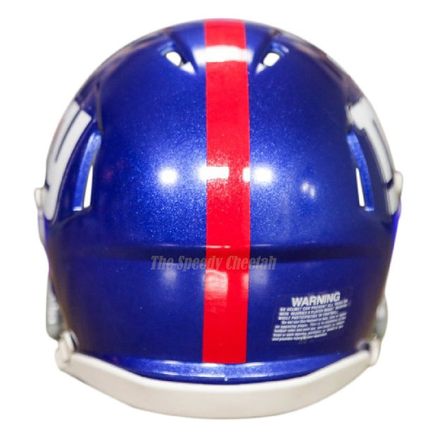 New York Giants Riddell Speed Mini Football Helmet