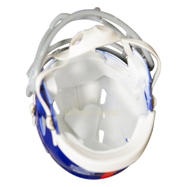 New York Giants Riddell Speed Mini Football Helmet