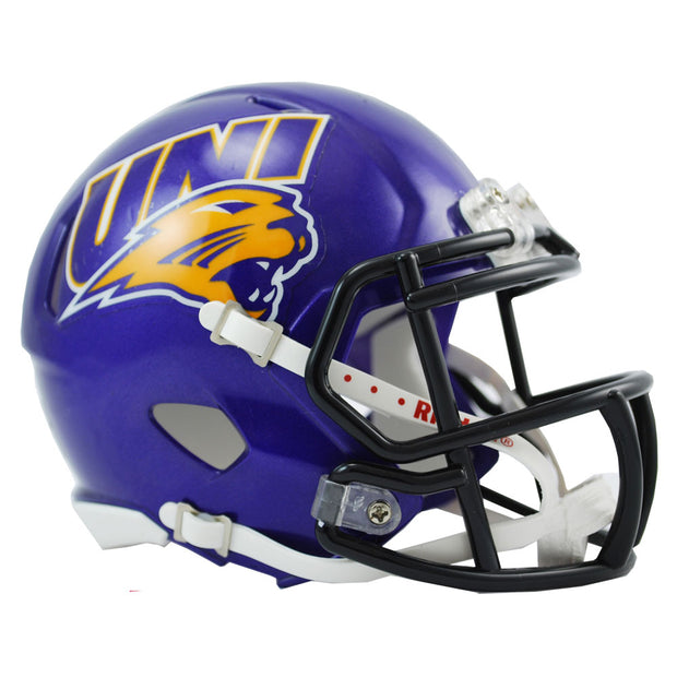 Northern Iowa Panthers Riddell Speed Mini Football Helmet