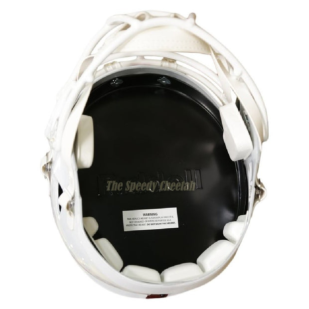 Ole Miss Rebels White Riddell Speed Full Size Replica Football Helmet