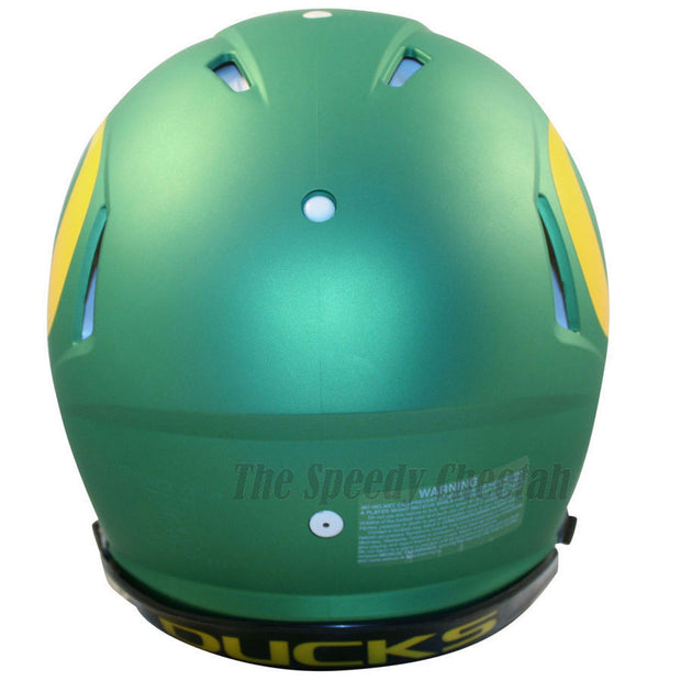 Oregon Ducks Apple Green Riddell Speed Authentic Football Helmet