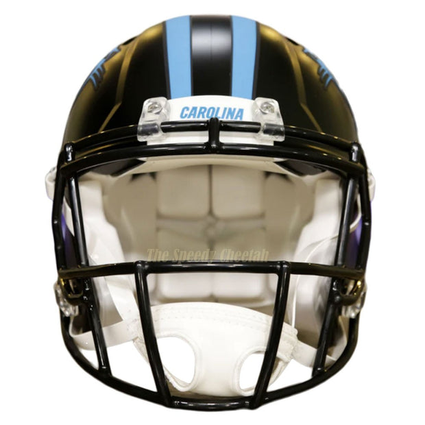 Carolina Panthers Black Alternate Speed Authentic Football Helmet