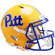 Pitt Panthers Gold Riddell Speed Authentic Football Helmet