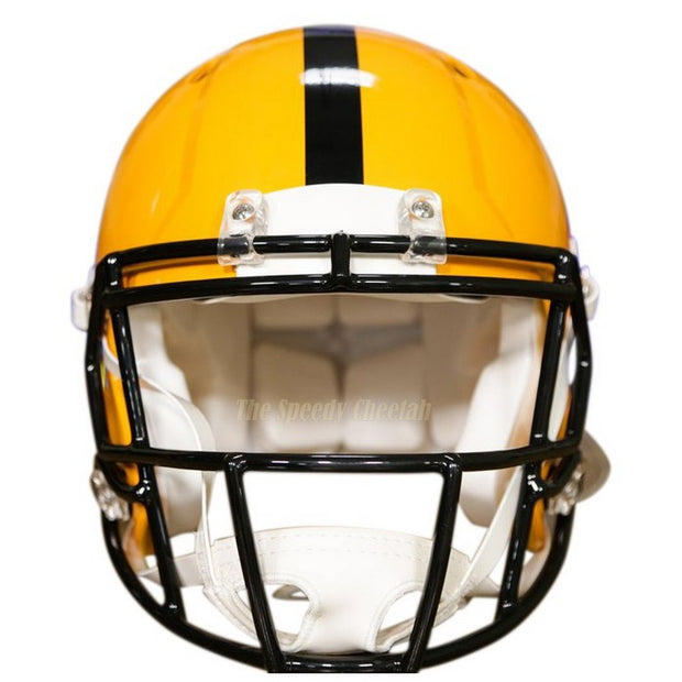 Pittsburgh Steelers Gold Riddell Throwback Authentic Football Helmet