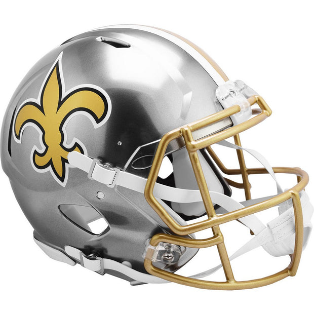 New Orleans Saints Riddell Flash Authentic Football Helmet