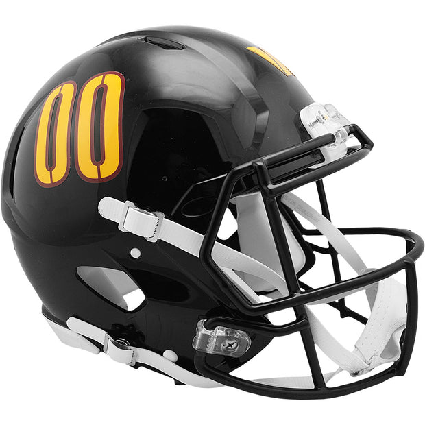 Washington Commanders Black Alternate Authentic Football Helmet