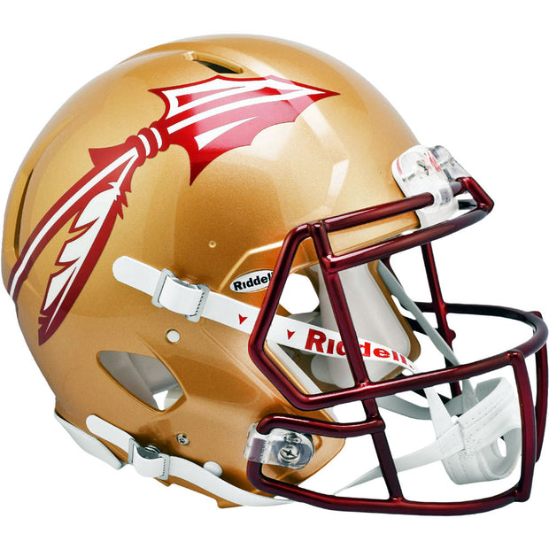 FSU Seminoles Metallic Riddell Speed Authentic Football Helmet