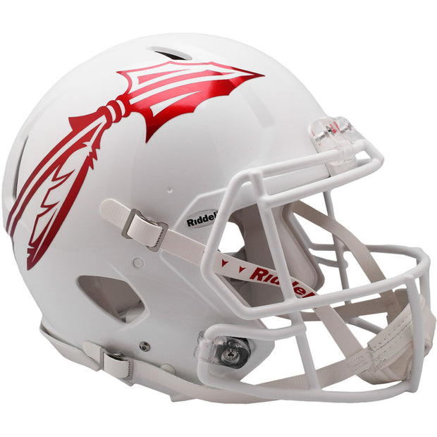 FSU Seminoles White Riddell Speed Authentic Football Helmet