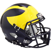 Michigan Wolverines Painted Riddell Speed Authentic Football Helmet