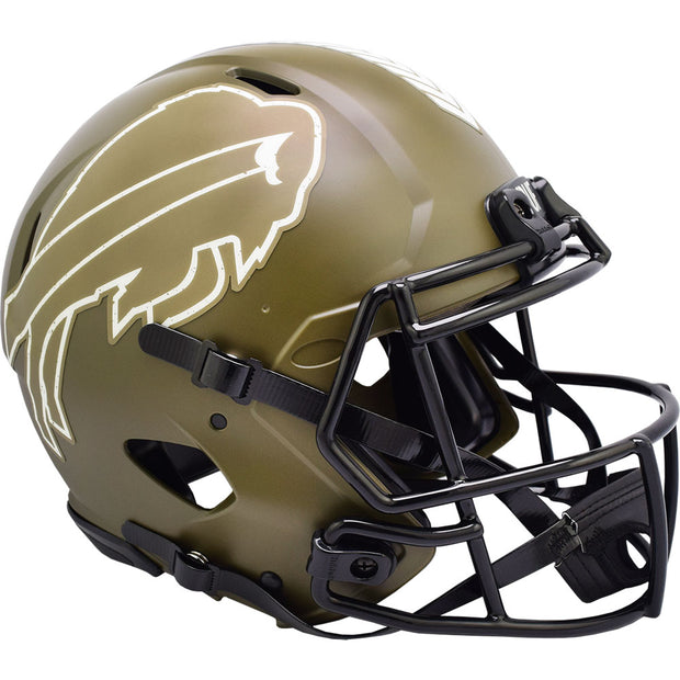 Buffalo Bills Riddell Salute To Service Authentic Football Helmet