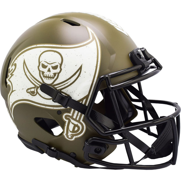 Tampa Bay Bucs Riddell Salute To Service Authentic Football Helmet