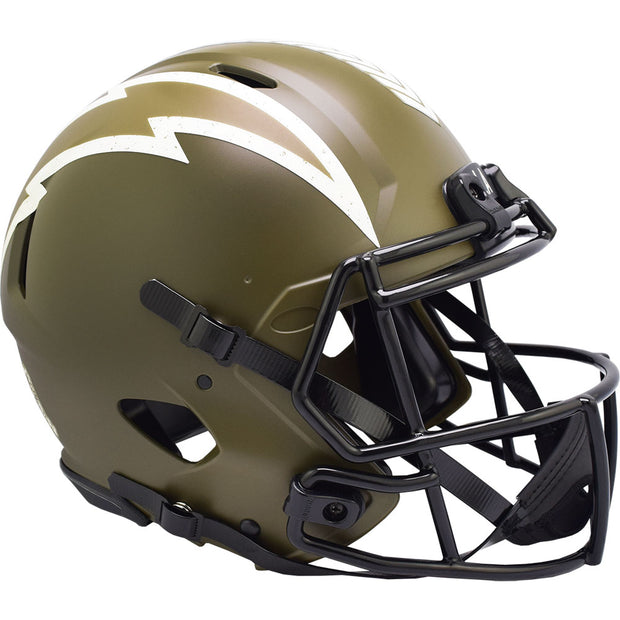 LA Chargers Riddell Salute To Service Authentic Football Helmet