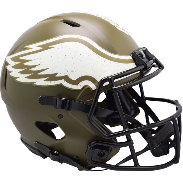 Philadelphia Eagles Riddell Salute To Service Authentic Football Helmet