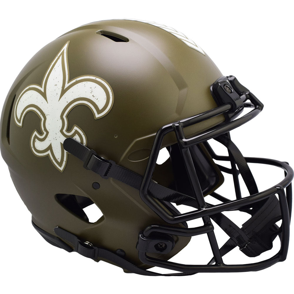 New Orleans Saints Riddell Speed Authentic Helmet - Salute To Service