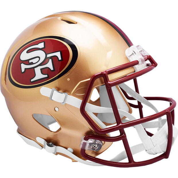 San Francisco 49ers 1996-08 Riddell Throwback Authentic Football Helmet