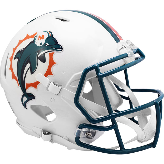 Miami Dolphins 1996-12 Riddell Throwback Authentic Football Helmet