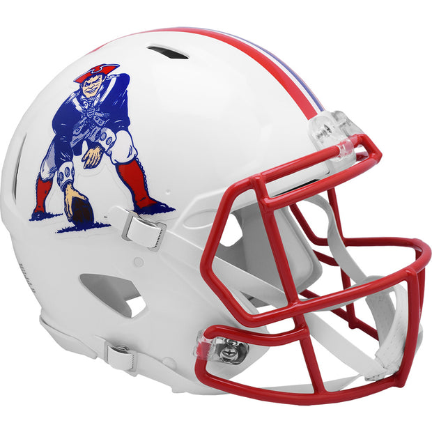 New England Patriots 1990-92 Riddell Throwback Authentic Football Helmet